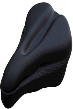 Buy Bike Seat cover Soft Wide Excercise Bicycle Cushion For Bike Saddle, Comfortable cover Fits Cruiser And Stationary Bikes, Indoor Cycling in UAE