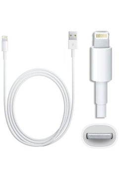 اشتري Usb Data Sync Cable For iPhone 5/5S/5C أبيض في الامارات