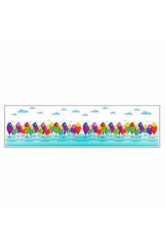 Buy Fish Bubble Sea Wall Stickers Kids Rooms Kitchen Bathroom Toilet Wall Decals Nursery Room Baseboard Home Decoration in UAE