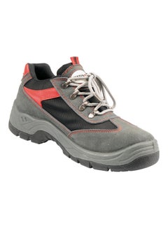Buy Low-Cut Safety Boots Grey/Black/Red in UAE