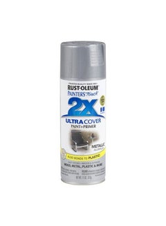 Buy Painters Touch 2X Ultra Cover Paint Spray Aluminium 2.6x2.6x7.9inch in UAE