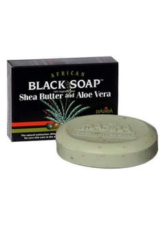 Buy African Black Soap Shea Butter And Aloe Vera 3.5 Oz in Saudi Arabia