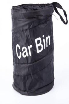 Buy Black Chair Back Type Garbage Bag Car Trash Bucket in Saudi Arabia