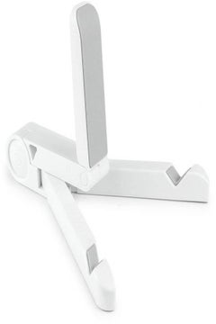 Buy Adjustable Mobile Stand For Car Dashboard White in UAE