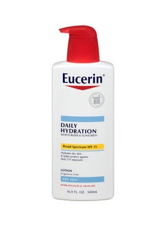 Buy Daily Hydration Moisturizer And Sunscreen Lotion SPF 15 16.9ounce in Saudi Arabia