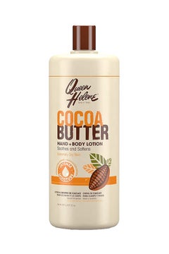 اشتري Hand + Body Lotion, Cocoa Butter, 32 Ounce في الامارات