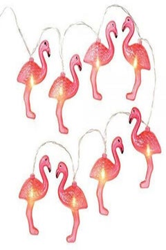 Buy 3m 20 LED Strips Battery Powered Flamingo String Lights Decoration Light Multi Color in Saudi Arabia