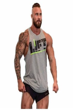 اشتري Men'S Sport Round Neck Compression Tank Tops Vests Shirt Xl في الامارات