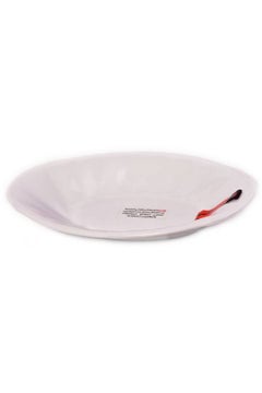 Buy ROYAL CLASSIC MELAMINE OVAL PLATE 20cm N-1026 White in Saudi Arabia