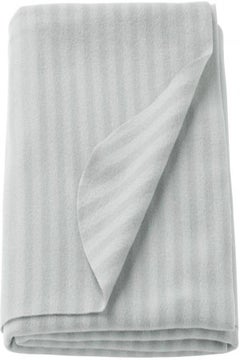 Buy Stripped Vitmossa Throw White/Grey in UAE