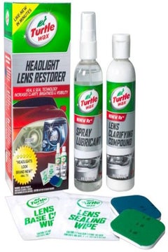 Buy Turtle Wax Headlight Lens Restorer Kit 10.5oz in Saudi Arabia