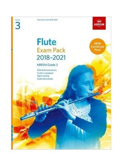 اشتري Flute Exam Pack 2018-2021, ABRSM Grade 3 paperback english - 06 Jul 2017 في الامارات