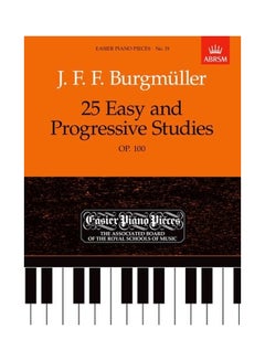 Buy 25 Easy and Progressive Studies, Op.100 paperback english in UAE