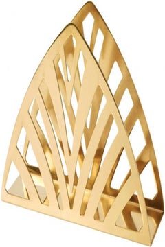 Buy Tillstallning Napkin Holder Colour Gold in UAE