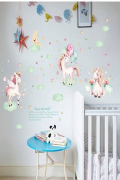 Buy Cartoon Lovely Animals Wall Stickers For Kids Rooms Boys Girls Children Bedroom Home Decor mm in UAE