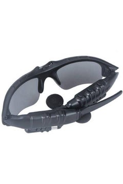 Buy Sports Sunglass With Wireless Headphone Black in Saudi Arabia