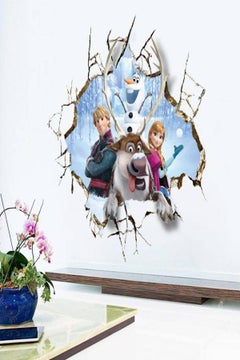 Buy Cartoon Design Removable Wall Stickers in UAE