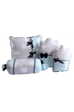 Buy Skyhome Decorative Cute Cupcakes Cushion Pack Of 4 in UAE