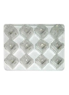 Buy (40-Pack) Reusable Ice Cube, Refreezable Plastic Ice Cubes