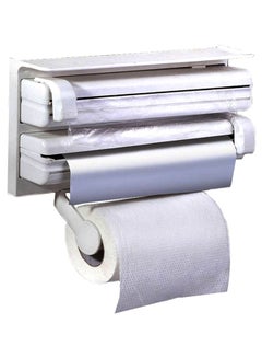 Buy Triple Tissue Paper Dispenser White in Egypt