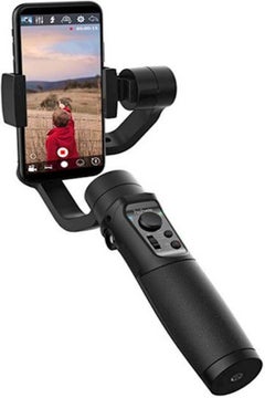 Buy 3-Axis Gimbal Handheld Stabilizer For Smartphones Black in Saudi Arabia