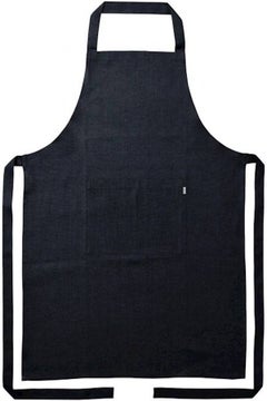 Buy Black Bib kitchen Apron, Unisex Cooking Apron, Chef Aprons, Durable, Machine Washable Black in Egypt