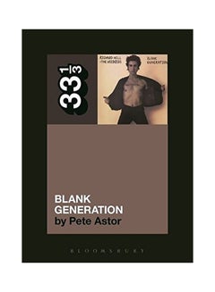 Buy Blank Generation paperback english - 22-Jun-14 in UAE