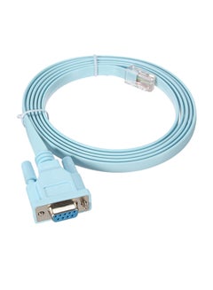 Buy CLAITE 1.8m 6Ft For Cisco Console Cable RJ45 Cat5 Ethernet to Rs232 DB9 COM Port Serial Female Routers Network Adapter Cable Blue in Saudi Arabia