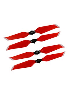 Buy Pair Of 2 Propeller For DJI Mavic 2 Pro/Zoom Red/Silver in Saudi Arabia
