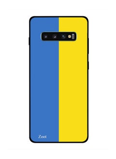 اشتري غطاء حماية واقِ لهاتف سامسونج جالاكسي S10 بلس علم أوكرانيا في مصر