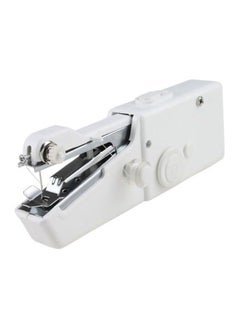 Buy Handheld Stitch Sewing Machine White/Silver 21x6.5x3.5centimeter White/Silver 21x6.5x3.5cm in UAE