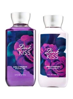 Buy Bath And Body Works Lotion And Shower Gel, Dark Kiss, 2 Pc Gift Set in Egypt