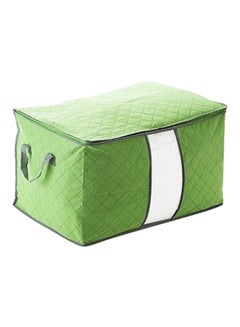 Buy Duvet Storage Organizer Green in Saudi Arabia