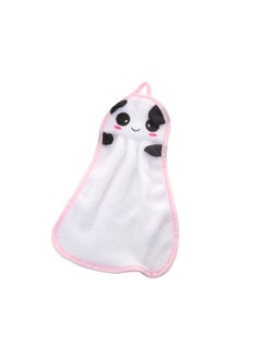 Buy Animal Printed Hand Towel White/Black 33x24centimeter in UAE