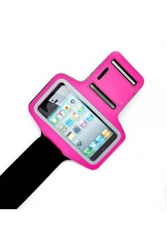 Buy Iphone 6 (5.5 Inch) Arm Band Mobile Phone Holder For Sports Gym Running Jogging Pink in UAE