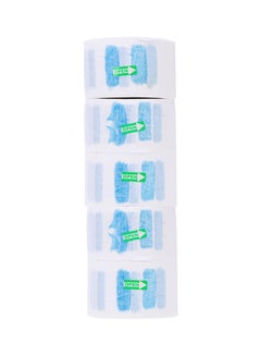 Buy 5-Piece Disposable Neck Covering Paper Towel White in UAE