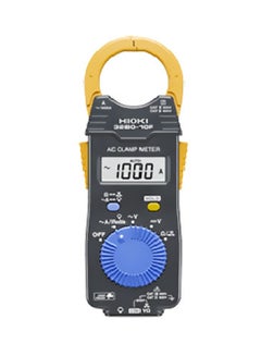 Buy Ac Clamp Meter Black/Blue/Yellow in UAE