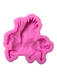 اشتري 3D Pegasus Fondant Cake Mold Baking Sugarcraft Cake Decorating Tool لون وردي في الامارات