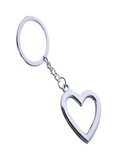Buy Love Heart Alloy Metal Casual Key Chain in UAE
