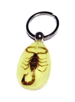 اشتري Real Yellow Scorpion Insect Key Chain في السعودية