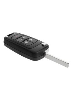 Buy Black 5 Butons Chevrolet Car Key Cover Key Chain in UAE