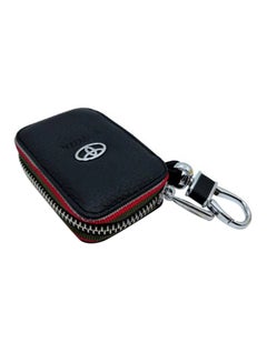 Buy Leather Car Key Bag Remote Key Chain in UAE