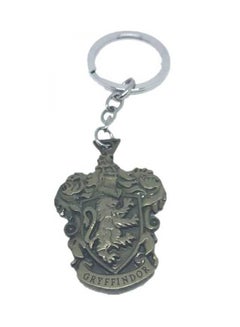 Buy Harry Potter Gryffindor School Crest Pewter Key Chain in UAE