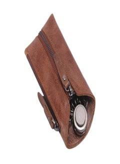 اشتري Stylish Leather Car Key Wallet Key Chain في السعودية