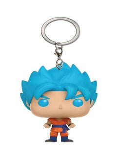 اشتري Anime Around Funko Pop Dragon Ball Blue Hair Sun Wukong Vegeta Doll Hand Key Chain في السعودية