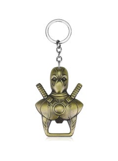 Buy Bronze Alloy Metal Bottle Opener Key Holder Casual Key Chain in UAE