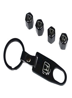 اشتري Car Wheel Tire Valve Air Caps Set For Honda Key Chain في الامارات