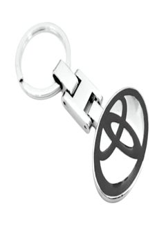 Buy Toyota Black And White Car Logo Key Chain in UAE