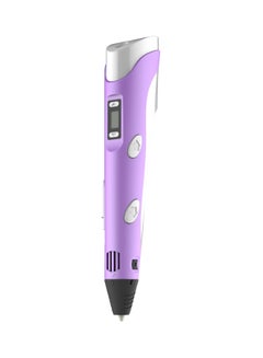 Buy 3D Printing Pen Purple/Silver/Grey in Saudi Arabia