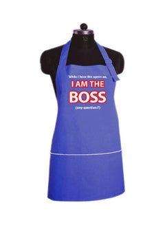 Buy Printed Apron Blue 62x80cm in Egypt